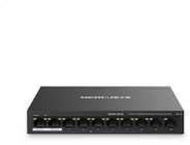 Šakotuvas „Mercusys“ komutatorius su valdomu greituoju Ethernet (10/100) tinklo komutatoriumi, palaikančiu „PoE“ (MS110P)