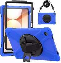 Dėklas na tablet 4kom.pl do Samsung Galaxy Tab S10 FE Plus S10 FE+ 13.1" Pancerne su laikikliu