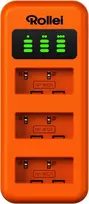 Įkroviklis do kamera Rollei Batteries skaitmeninio fotoaparato akumuliatorius USB NP-W126 (20068)