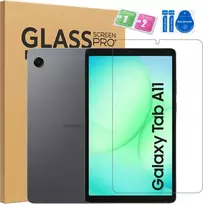 SUPERO grūdintas stiklas, skirtas „Samsung Galaxy Tab A11 SM-X110 / A9 X135“ – 9H ekrano apsauga, pilnas padengimas, oleofobinis