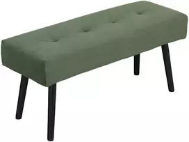 Koduva Minkštasuolė su korduro jų apmušalu, žalia, 100 x 36 x 45 cm