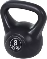 Virdulys Koduva 8kg kettlebell, juoda, plastikas ir smėlis