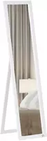 Koduva Viso ūgio veidrodis 831-389WT, baltas, MDF rėmas, 37 x 37 x 154 cm