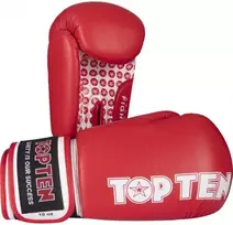 TOP TEN "FIGHT" RTT-2 bokso pirštinės 10 oz (WAKO patvirtinta)
