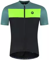 Rogelli CORE BLOCK Marškinėliai juodos-turkio-geltonos 5XL