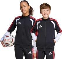 adidas Tiro 26 Vaikų džemperis (Konkurencinės treniruotės) Juoda, balta ir raudona KC3791