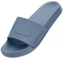 Kubota basic paprastos vienspalvės debesu mėlynos baseino šlepetės K25SS-101-002-14-1