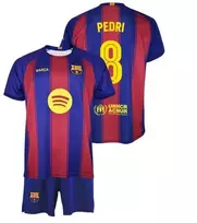 FC Barcelona Pedri marškinėlių ir šortų komplektas vaikams 2025/26 BC19EP