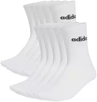 Adidas Cushioned Linear Crew kojinės, 10 porų, baltos, KF9091