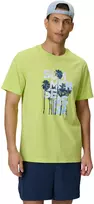 Vyriški marškinėliai 4F M2784 jasna žalia 4FWSS26TTSHM2784 42S (XL)