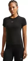 Moterų marškinėliai Nike Sportswear Chill Knit, juodi, FV5508 010
