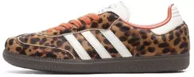 Adidas Samba OG W Leopard Preloved Raudona bateliai JI2734