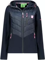 Geographical Norway Tulka Navy Db Lady 0124 tamsiai mėlynas moteriškas flisinis džemperis (WZ6442F/GN-Navy)