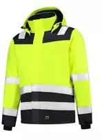 Tricorp Unisex Midi Parka Aukšto Matomumo Dvispalvė Darbinė Striukė MLI-T5197