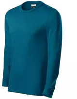 Unisex marškinėliai "Resist LS" (petrol mėlynas)