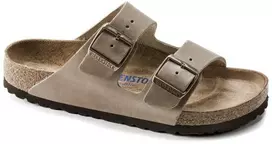 Birkenstock Arizona Soft Footbed Oiled Leather Tabako Rudos Siaurū Moteriŗki/Vyriŗki Basutės (0552813)