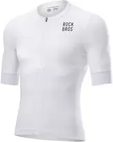 Rockbros vyriški dviratininko marškinėliai balti 3D XL