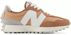 New Balance 327 sportiniai bateliai, oranžinio zomšo, moteriški/vyriški (U327CI)