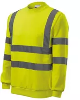 HV Essential Unisex džemperis (fluorescencinė geltona)