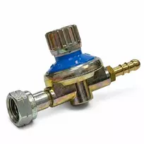 LPG reguliuojamas aukšto slėgio dujų slėgio reguliatorius 1–4 bar, W20 × 1/14" LH, 8 mm, 10 kg/h