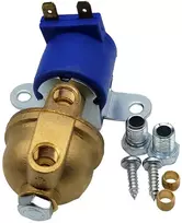 LPG / GPL 12 V elektromagnetinis dujų uždarymo vožtuvas su filtru, 6 mm M10