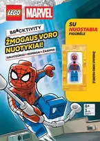 KNYGA LEGO® MARVEL. Žmogaus Voro nuotykiai!