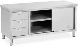 Stalas su spinta ir 3 stalčiais 180 x 70 x 85 cm