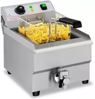Gruzdintuvė Elektrinė gastronominė gruzdintuvė su kranu 16 L