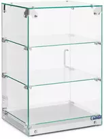 Savitarnos bufeto ekspozicinė vitrina 3 lygiai 60 L (Ekspozicinė prekė)
