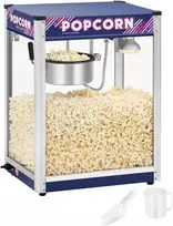 Spragėsių mašina 1350W 8 oz Royal Catering skaidri/mėlyna
