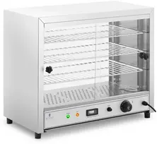 Šildoma ekspozicinė vitrina maistui 1000 W (Ekspozicinė prekė)