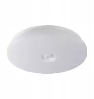 Lubinis šviestuvas Lampa sufitowa Kanlux Plafoniera LED su judesio jutikliu FOGLER E 17W NW okrągła Ø 33 1100lm 4000K barwa neutralna IP20 I kl. balta (18123)