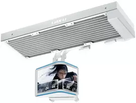 Lian Li HydroShift II OLED Curved 360 Fanless AiO Vanduo Cooling, 360 mm, OLED Ekranas – Baltas