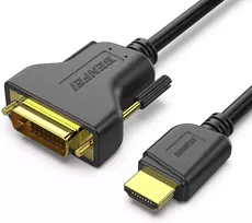 BENFEI cable HDMI to DVI cable 0,9 m bidirectional 1080P juodas
