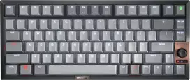 Cherry KW 300 MX klaviatūra Dom USB + Bluetooth QWERTY JAV anglų juoda, vario spalvos, pilka (G80-3960HHAUS-2)