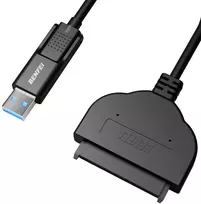BENFEI USB-C USB-A 3.0 į SATA III, skirtas 2,5" HDD SSD, juodas