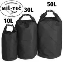 Mil-tec neperšlampantis maišas juodas 30l