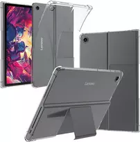 Dėklas na tablet 4kom.pl Dėklas do Lenovo Tab Plus 11 / 11 5 2024 - silikonowe plecki skaidrus