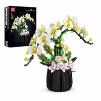 Mould King „Mold King“ „Mold King“ orchidėjų bonsai 24108 | Rinkinio laikrodis | 1014 dienų