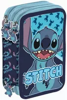 Manenti Disney Stitch Abstract triple pencil case
