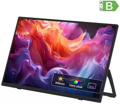 Monitorius - Zeuslap ZP156 15.6" Full HD 1920×1080 USB-C Mini HDMI