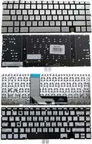 Klaviatūra - HP Envy 15-EP, 15T-EP su Apšvietimu Sidabrinė