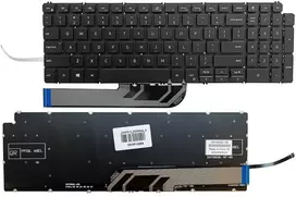 Klaviatūra - Dell Vostro 3501, 3505, Inspiron 5598, 5584, 5502 Apšviesta JAV Juoda