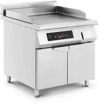 Indukcinė grilis lygia plokštuma 720 x 610 mm 80-300°C 10000 W