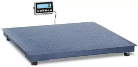 Svarstyklės Platforminės svarstyklės su LCD ekranu 120 x 120 cm 3000 kg
