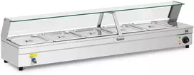 Vandens šildytuvas 2200W 30L + 5x GN1/2 indai nerūdijantis plienas