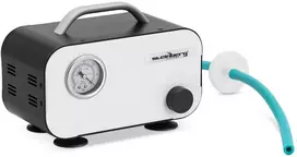 Vakuuminė pompa su manometru 15 l/min 30 W balta/juoda