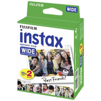 Fujifilm Instax Wide Glossy 20 vnt. (2 po 10 vnt.) momentinio fotoaparato plokštelių