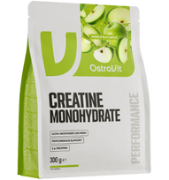 OstroVit Creatine Monohydrate, Green Apple, 300 g