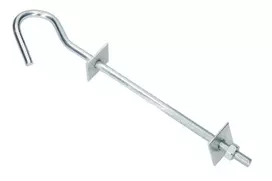 Kablys kabeliams Extralink Hook tvirtinimo kronšteinams 12/230mm M12 sidabrinis